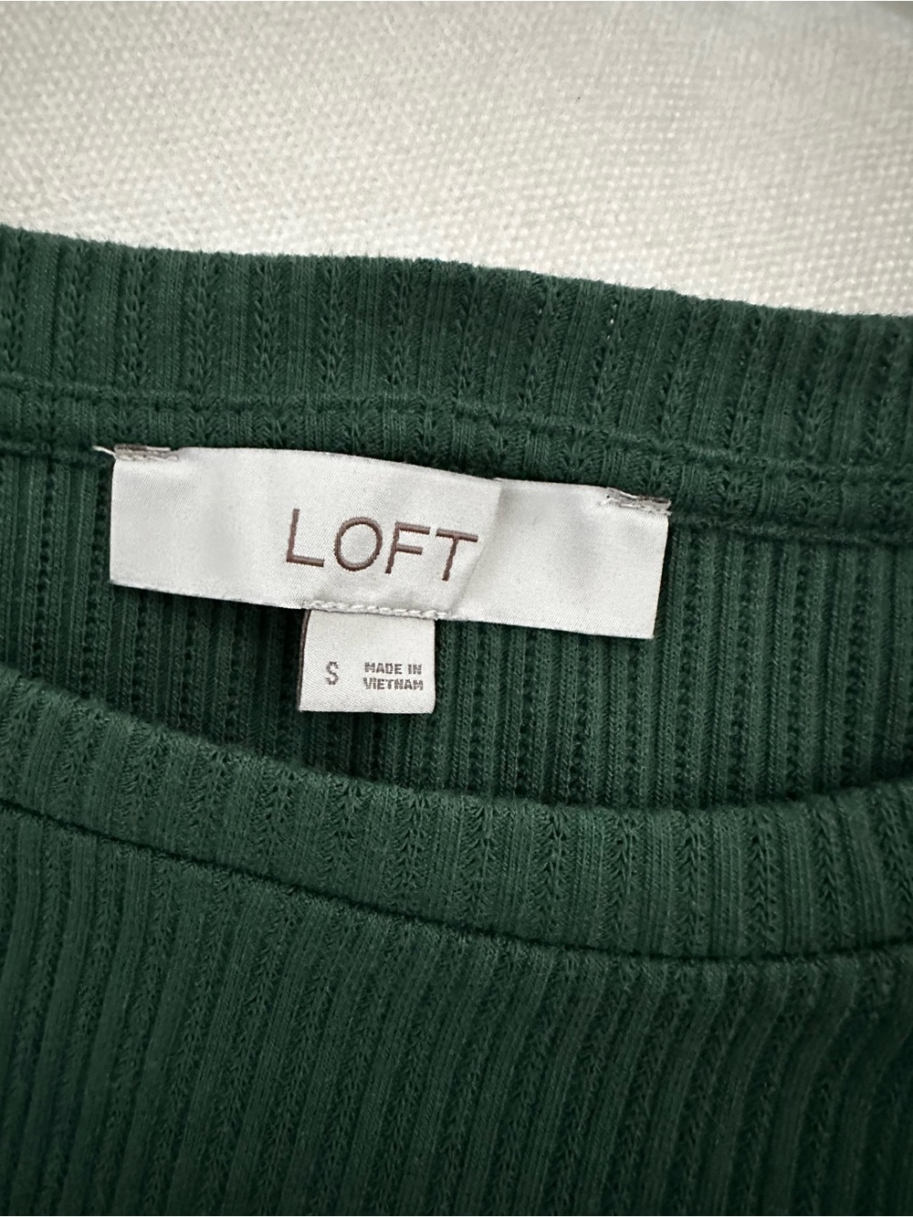 LOFT Blouse Dark Green